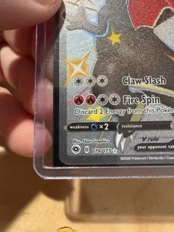 Pokemon TCG Charizard V 079/073 Champion's Path Holo Secret Rare - Image 5