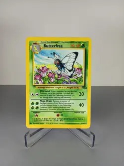 Pokemon TCG Butterfree Jungle 33/64 Regular Unlimited Uncommon - Image 1
