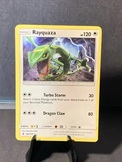 Pokemon TCG Rayquaza 106/145 Guardians Rising Non Holo Rare Card - Image 1