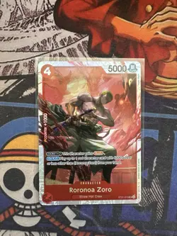Roronoa Zoro One Piece Starter Deck EX Gear 5 ST-21 Holo - Image 1