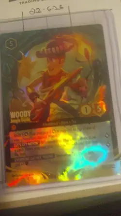 Disney Lorcana Woody Jungle Guide 54/P3 Top 8 Set Championship Promo Foil NM - Image 2