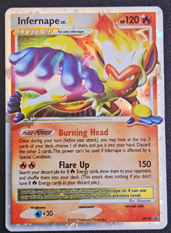 Infernape LV.X DP10 Diamond and Pearl Holo LP+ - Image 1