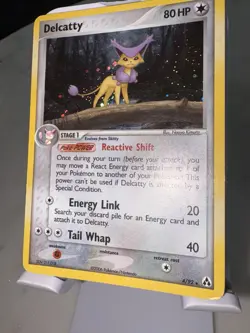 Delcatty - 4/92 - Pokemon Legend Maker Holo Card MP - Image 2