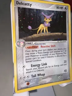 Delcatty - 4/92 - Pokemon Legend Maker Holo Card MP - Image 3