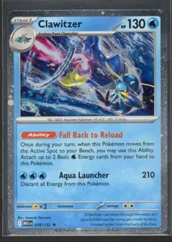 Clawitzer (Cosmos Holo) Rare Miscellaneous Cards & Products 038/132 NM Holo - Image 1