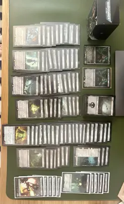 Magic: The Gathering UB Warhammer 40K Necron Dynasties - Deck & Box Only NM-LP - Image 2