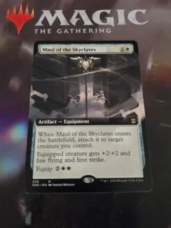Mtg. Maul of the Skyclaves. Extended Art. Zendikar Rising. Nm - Image 1
