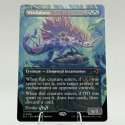 MTG Lorwyn Eclipsed - Wistfulness (Borderless) - ECL - NM - Image 1