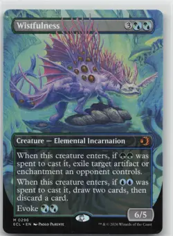 Wistfulness (Borderless) M Lorwyn Eclipsed 296 LP 2026 Jesper Ejsing Regular - Image 1