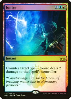 MTG FOIL Ionize - Guilds of Ravnica #179 - Image 1
