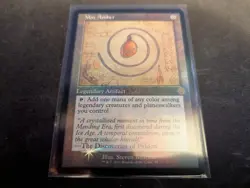 MTG Magic the Gathering FOIL Mox Amber Schematic BRR! - Image 1