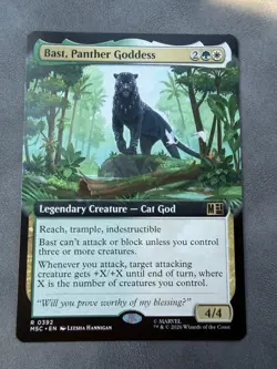 Bast, Painter Goddes Extended Art Marvel Super Heroes Magic The Gathering - Image 1