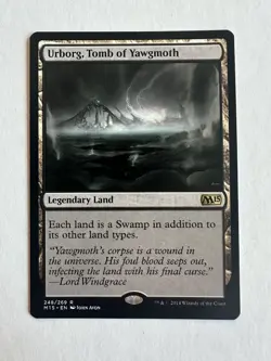 Magic the Gathering Core Set 2015 Urborg, Tomb of Yawgmoth - Image 1