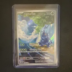 Pokemon TCG Heracross 194/193 Paldea Evolved Illustration Rare Holo Eng 2023 - Image 1