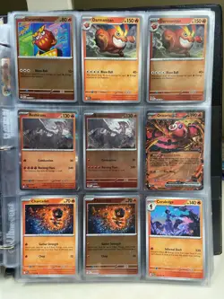 Pokemon Phantasmal Flames Complete Master Base Set 1-94 All C/U/R/Ex/Reverse - Image 4