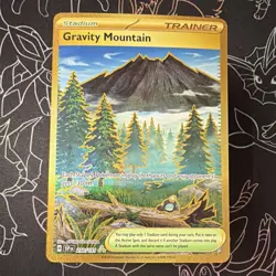 Gravity Mountain 250/191 Surging Sparks Hyper Rare Full Art Holo - Image 1