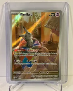 Mimikyu Promo 075 PokemonSv: Scarlet & Violet Promo Cards (ENG) Holo Promo 70 HP - Image 1