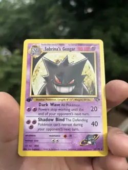 Sabrina's Gengar 29/132 - Gym Challenge 1st Edition Rare Pokemon TCG LP VLP - Image 2