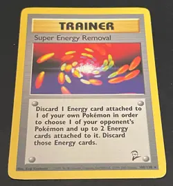 Super Energy Removal - Base Set 2 - 108/130 - Pokemon Card - Image 1