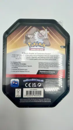 POKEMON - TRIPLE WHAMMY COLLECTOR TINS 3X - SEALED (COMPLETE TIN SET) - Image 4