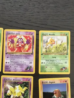Pokemon TCG 1st Edition Gym Trainer Gym Heroes Card Lot 10 Cards WOTC - Image 3