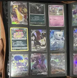 Pokemon Pokemon TCG Page Foil Lot EX V VMAX VSTAR GX Pikachu Eevee Charizard - Image 1