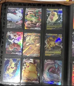 Pokemon Pokemon TCG Page Foil Lot EX V VMAX VSTAR GX Pikachu Eevee Charizard - Image 2