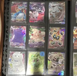 Pokemon Pokemon TCG Page Foil Lot EX V VMAX VSTAR GX Pikachu Eevee Charizard - Image 5