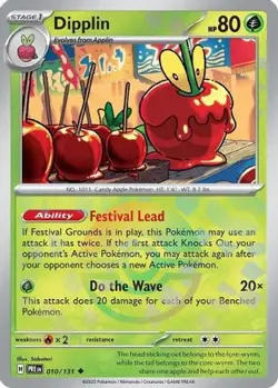 Dipplin (Poke Ball Pattern) - 010/131 - Prismatic Evolutions - Holo NM - Image 1