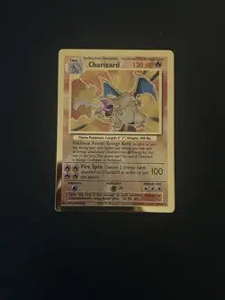Charizard (Celebrations Metal Card) 004/102 Holo Promo Pokemon NM/M - Image 1
