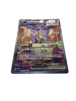 Carte Pokemon Ire-Foudre ex 208/162 EV Fr Temps Passe Illustration Rare - Image 3