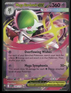 Mega Gardevoir ex 089/217 Double Rare Ascended Heroes Pokemon Holo Near Mint - Image 1