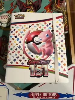 Pokemon 151 Complete Base Set 1-165 With 151 Binder Some Holos - Image 1