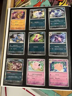 Pokemon 151 Complete Base Set 1-165 With 151 Binder Some Holos - Image 5