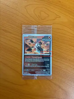 Pokemon Paradox Rift Iron Moth 028/182 EB Games Stamp Promo SEALED - Image 1