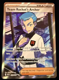 Destined Rivals- Team Rocket’s Archer 223/182 - Image 1