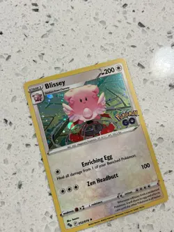 Blissey 52/78 Pokemon GO Holo Cosmos Holo Rare Pokemon TCG - Image 2
