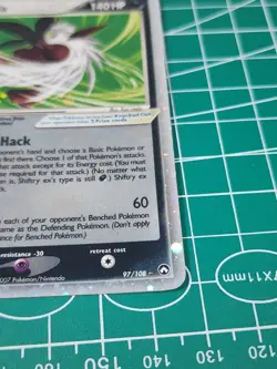 2007 Pokemon EX Power Keepers Shiftry #97/108 - Image 3