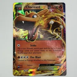 Pokemon Charizard EX 11/106 Holo Flashfire 2014 Ultra Rare LP - Image 2