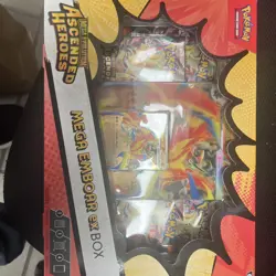 Pokemon TCG - Mega Evolution Ascended Heroes Mega Emboar EX Box - PRE-SALE - Image 1