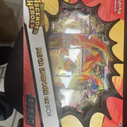 Pokemon TCG - Mega Evolution Ascended Heroes Mega Emboar EX Box - PRE-SALE - Image 2