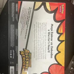 Pokemon TCG - Mega Evolution Ascended Heroes Mega Emboar EX Box - PRE-SALE - Image 5