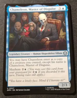 Chameleon, Master Of Disguise - SPM - MTG - EN - NM - 0027 - Image 1