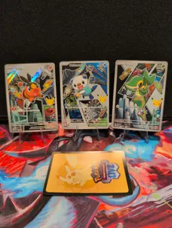 Pokemon TCG First partners collection 2 Promo Snivy Tepig Oshawott Lot Nm 🔥🔥 - Image 1