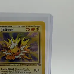 Pokemon TCG Jolteon 4/64 Jungle Holo Rare Unlimited 1999 70HP Eng - Image 2