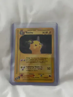 Raichu #27/44 Pokemon Skyridge MP - Image 1