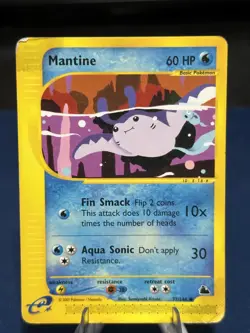 Mantine 77/144 Skyridge Regular Vintage Pokemon - Image 1