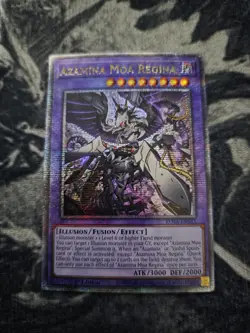 Yugioh Azamina Moa Regina ROTA-EN033 Quarter Century Secret Rare - Image 1