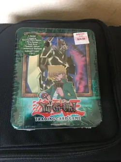 2003 Yugioh Joey Gearfried The Iron Knight Tin Factory Sealed Mint Condition - Image 1