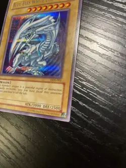 Blue-Eyes White Dragon DDS-001 Secret Rare Promo Yugioh - Image 3